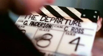 Director's board of The Departure production