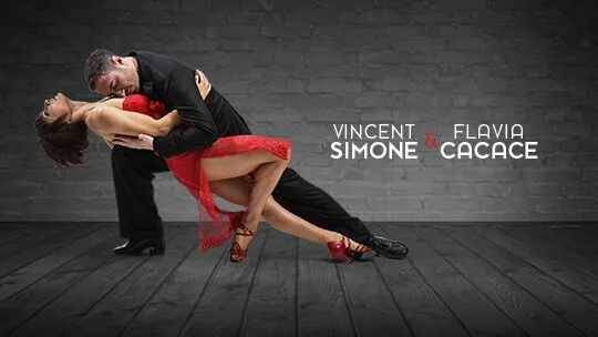 Flavia and Vincent in their show Last Tango
