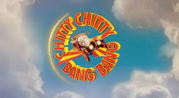 Logo of Chitty Chitty Bang Bang musical trailer